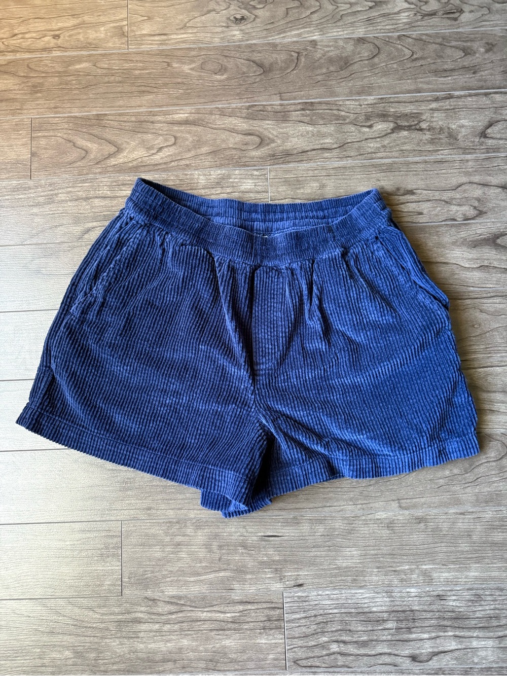 Aerie Women’s Blue Corduroy Shorts – Size M